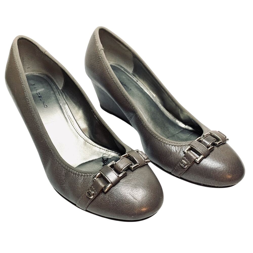 BANDOLINO HOMERUN Wedge Pumps High Heels Shoes 10